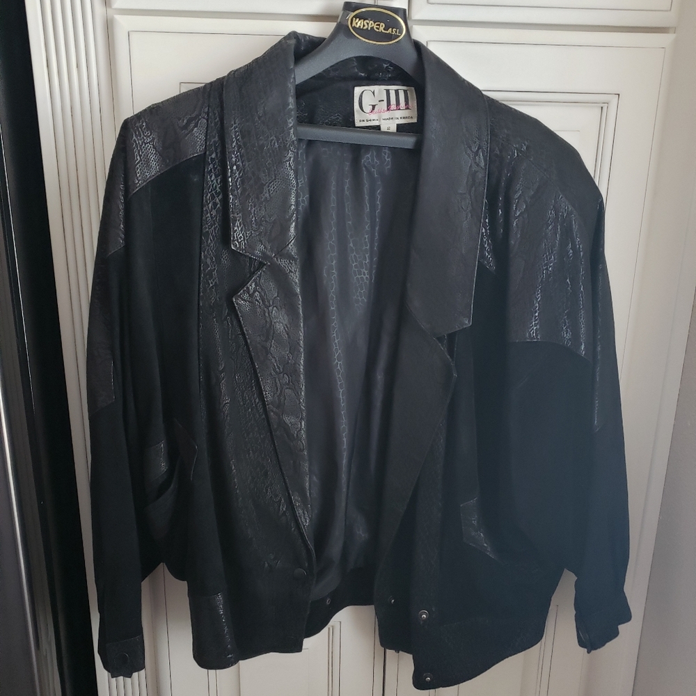 Leather and Suede jacket